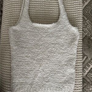 SKIMS Cream Textured Camisole